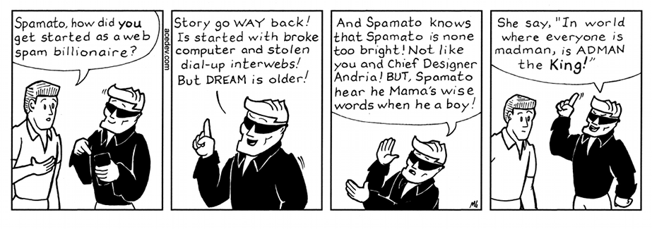 acedev comic, webcomic for Wednesday 12 Apr 2017
